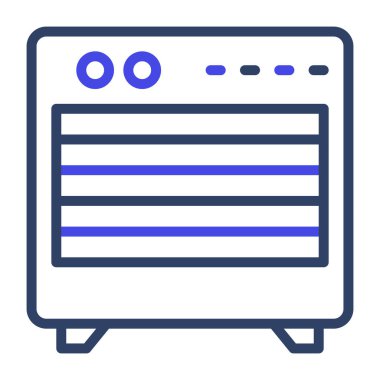 Bir tasarım, ısıtıcı simgesi