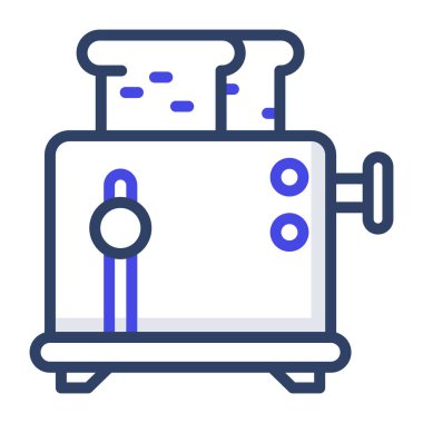 Bir tasarım, sandviç makinesi simgesi