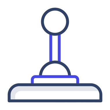 Düz dizayn, joystick simgesi