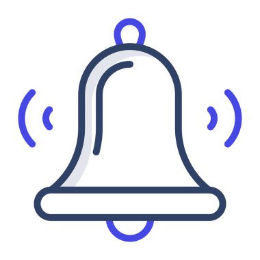 Düz dizayn, çan simgesi