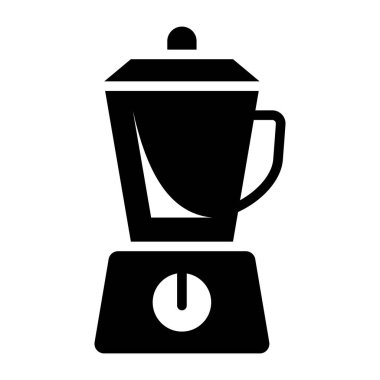 Bir kabartma tasarımı, karıştırıcının simgesi