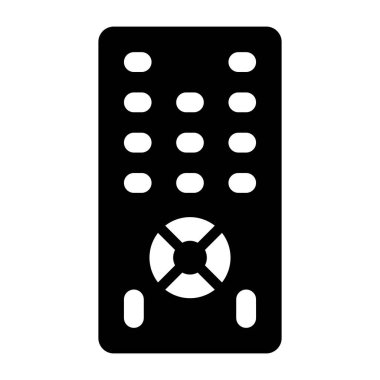 Bir kabartma tasarımı, uzak simge