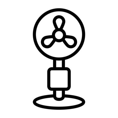 Bir doğrusal tasarım, kaidesel yelpazenin simgesi