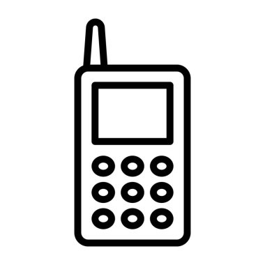 Doğrusal tasarım, telsiz konuşmasının simgesi