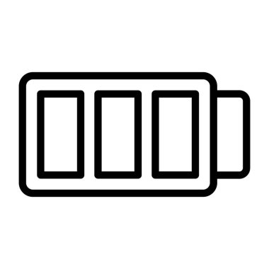 Bir tasarım, pil simgesi