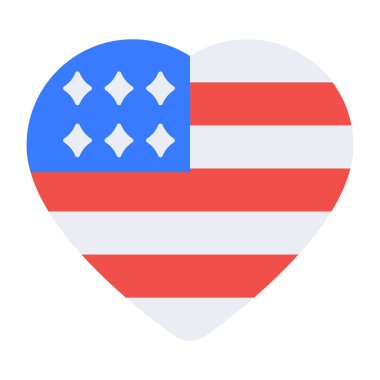 Kalp bayrağımızın ikon tasarımı.