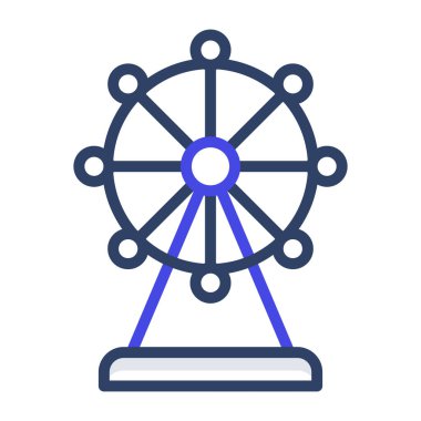 Bir çocukluk eğlence ikonu, Skywheel 'in düz tasarımı