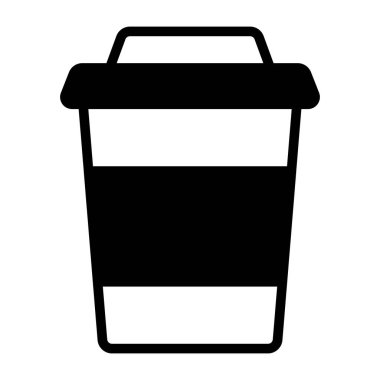 Hazır içeceğin moda tasarım simgesi