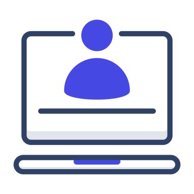 Bir tasarım tasarımı, çevrimiçi profilin simgesi