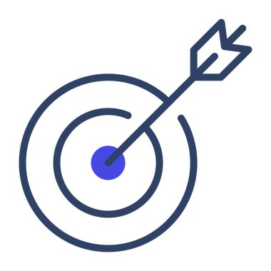 Düz dizayn, hedef simgesi