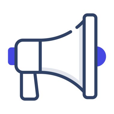 Düz dizayn, duyuru simgesi