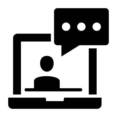 Sağlam bir tasarım, çevrimiçi iletişimin simgesi