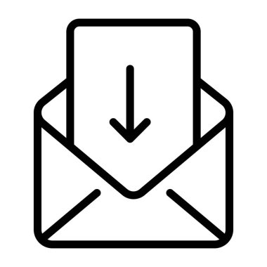      Bir tasarım, gelen postaların simgesi