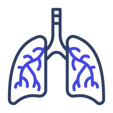 İnsan solunum organı, akciğer simgesi