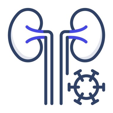 Glifte böbrek hastalığı simgesi