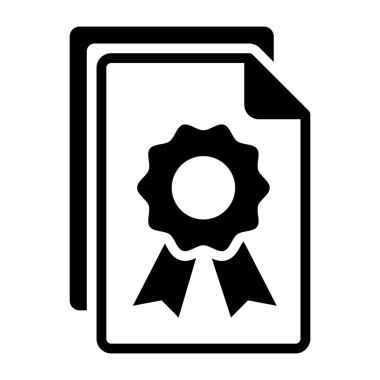 Sertifikanın mükemmel tasarım vektörü