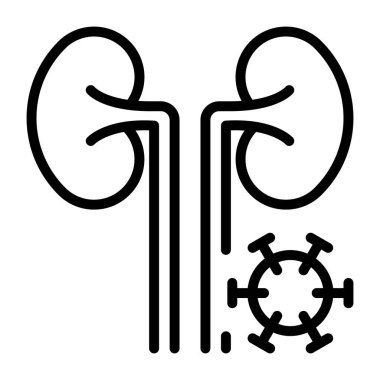 Glifte böbrek hastalığı simgesi