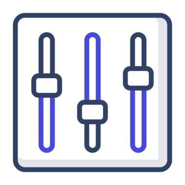 Ses eşitleyicisinin bir simge tasarımı