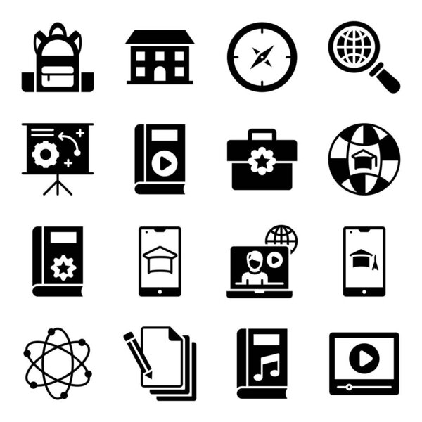 Pack of Education Linear Icons
