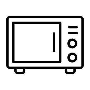 Bir tasarım, mikrodalga ikonu