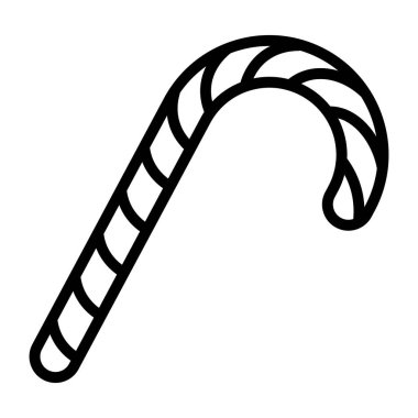 Dekoratif fiyonklu çizgili şeker, bastonlu şeker.