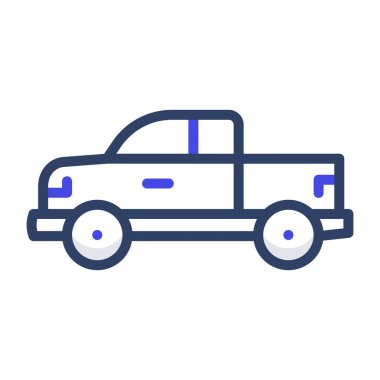 Pikabın vektör tasarımı, düzenlenebilir simge 