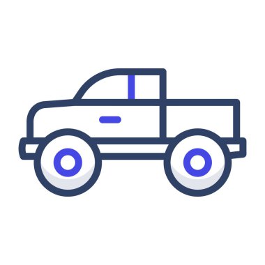 Pikabın vektör tasarımı, düzenlenebilir simge 