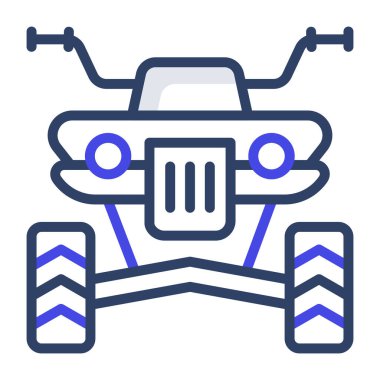 Dörtlü bisikletin modern biçim simgesi