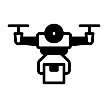 İnsansız hava aracı dağıtım simgesinin değiştirilebilir katı tasarımı