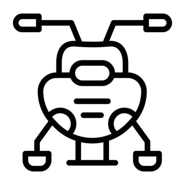 Kişisel seyahat aracı, motosiklet ikonu