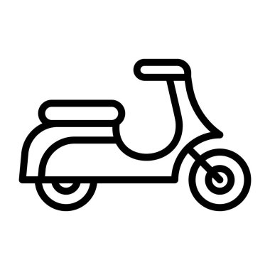 Kişisel seyahat aracı, scooter simgesi