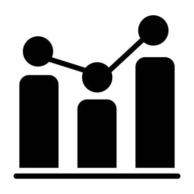 Bir kabartma tasarımı, çokçizgi çizelgesinin simgesi