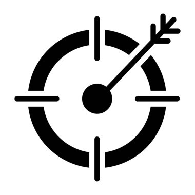 Aglyph tasarımı, hedefin simgesi