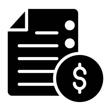 Sağlam bir tasarım, finansal belgenin simgesi