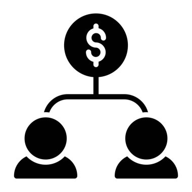 Bir kabartma tasarımı, hissedarların simgesi