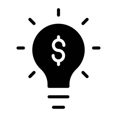 Bir kabartma tasarım, para fikri simgesi.