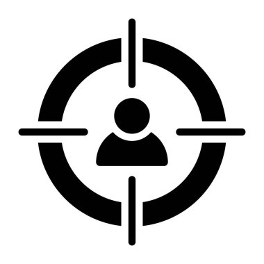 Katı bir tasarım, profil hedefinin simgesi