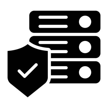 Sağlam bir tasarım, güvenli sunucunun simgesi