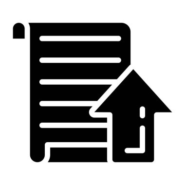 Somut bir dizayn, dosya yükleme simgesi