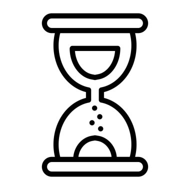 Doğrusal tasarım, kum camının simgesi