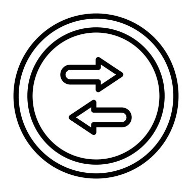 Bir özet tasarımı, veri aktarımı simgesi