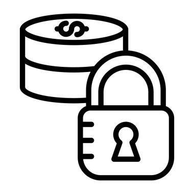 Tasarım tasarımı, para güvenliği simgesi