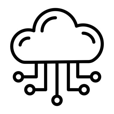 Bir doğrusal tasarım, bulut ağı