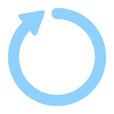 Yeniden yükleme okunun bir simge tasarımı