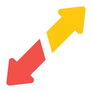 Ters yönde okların moda tasarımı