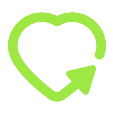 Kalp okunun mükemmel tasarım vektörü