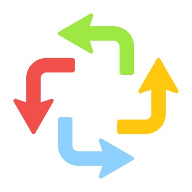 Dairesel okların düzenlenebilir tasarım vektörü