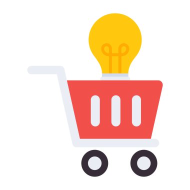 An icon design of ecommerce solution