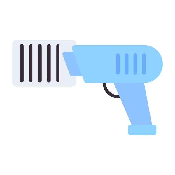 Editable Design Barcode Scanning Icon — Stockový vektor