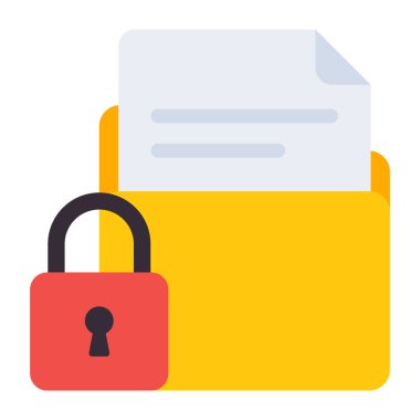 Düz dizayn, belge güvenliğinin simgesi